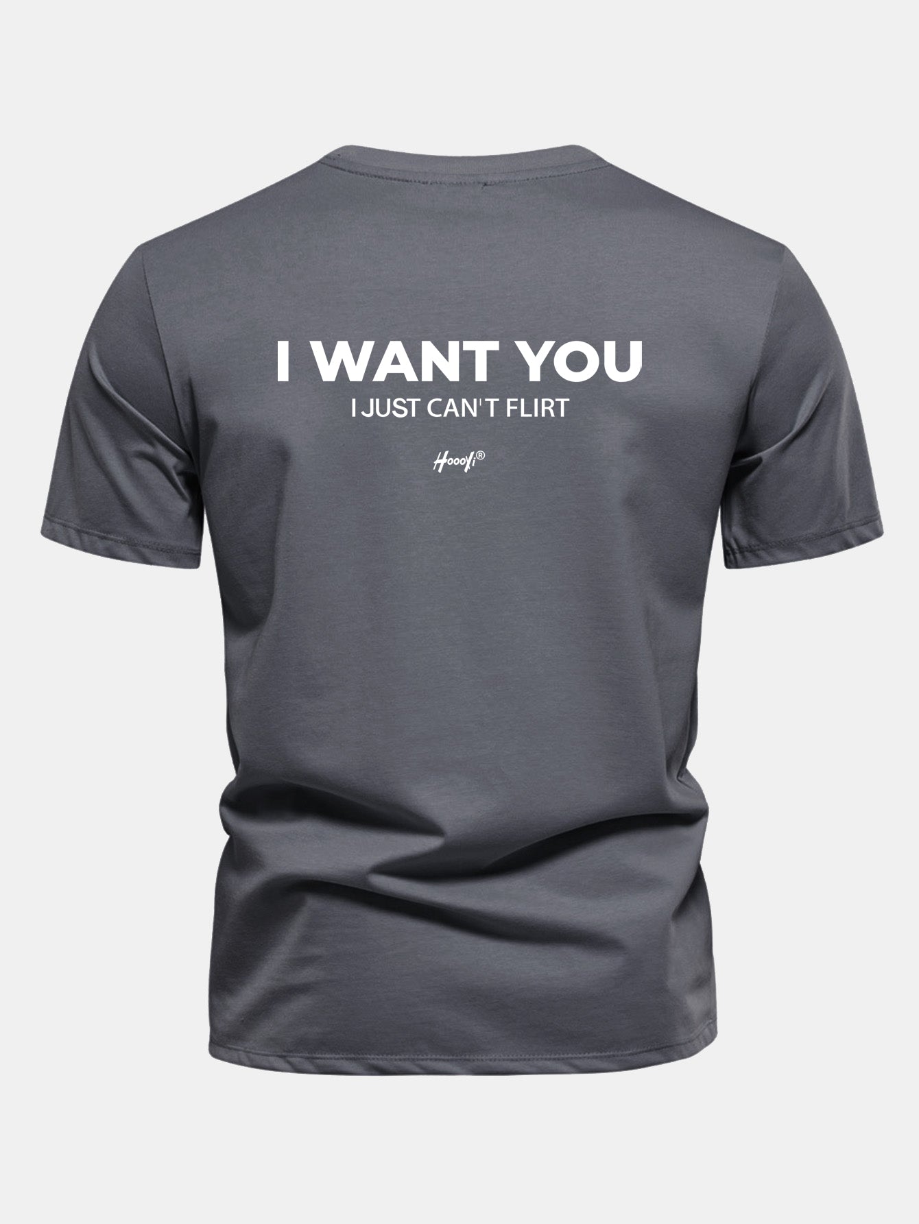 Regular Fit I Want You Back Print Cotton T-Shirt