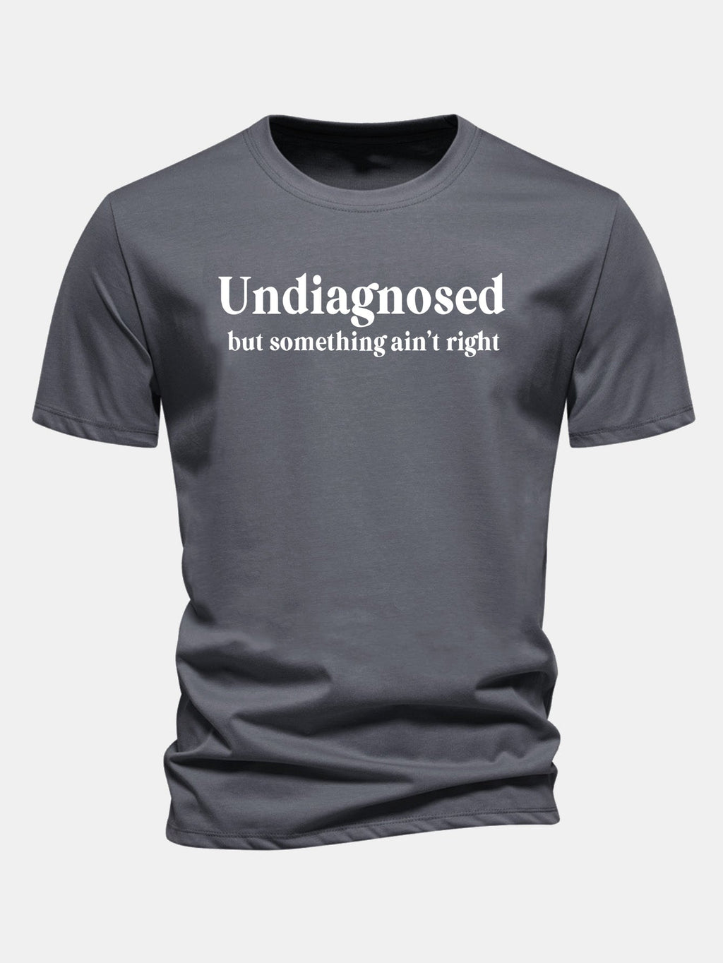 Regular Fit Undiagnosed Print Cotton T-Shirt