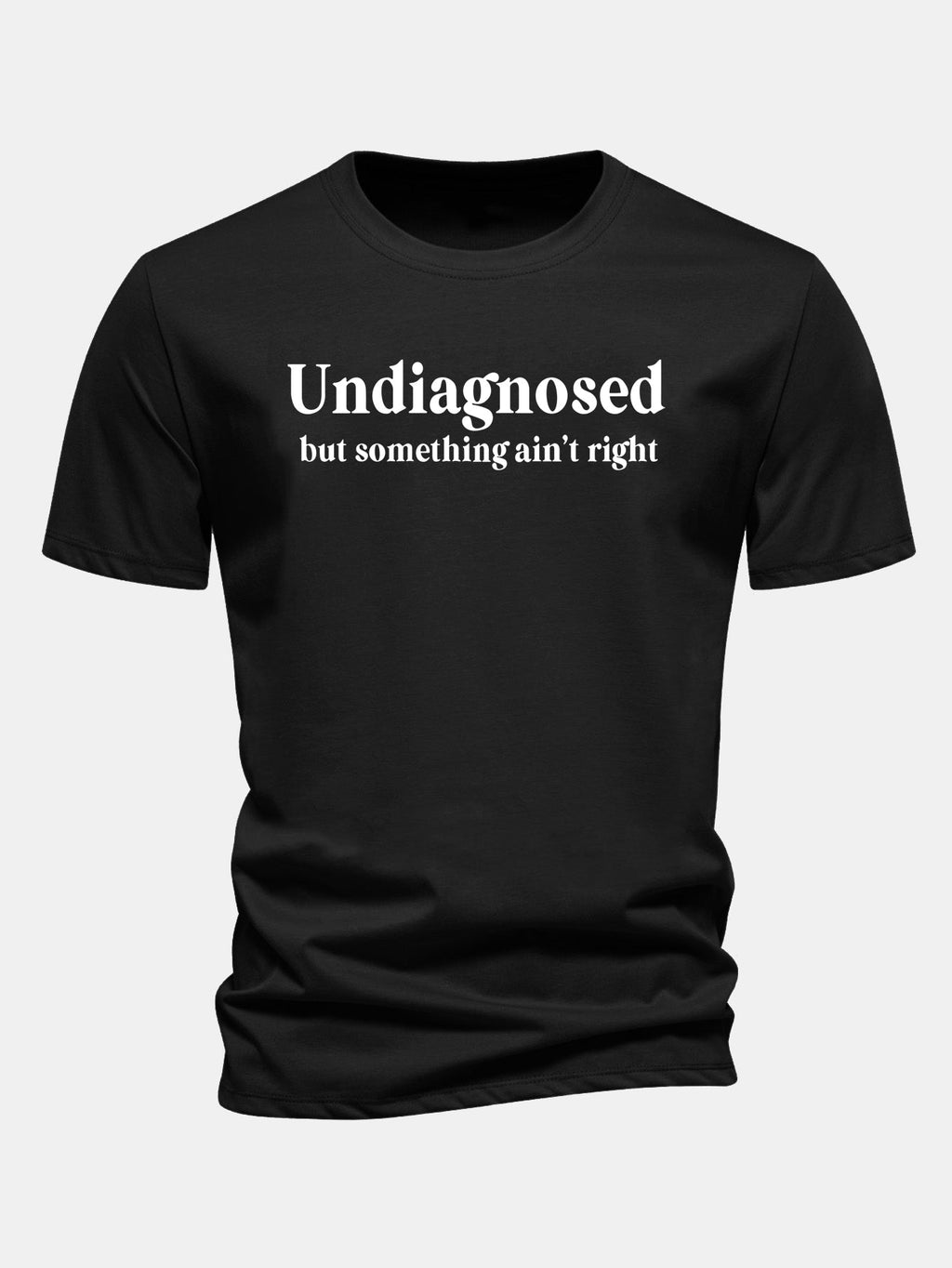 Regular Fit Undiagnosed Print Cotton T-Shirt