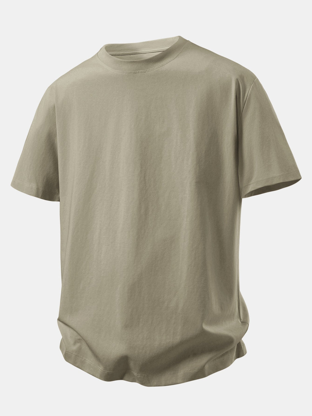 Relax Fit Crew Collar T-Shirt & Drawstring Jersey 7" Shorts