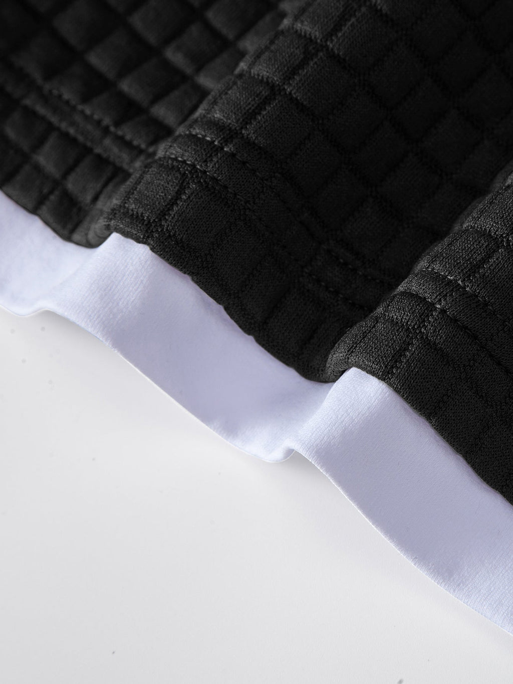 Waffle 2 In 1 Drawstring 7" Shorts