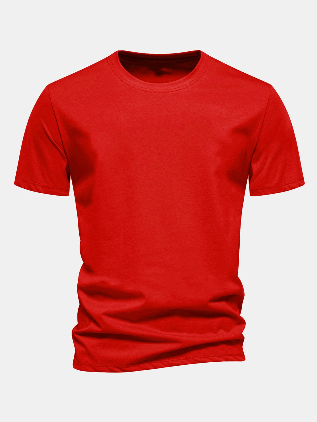 Regular Fit I Am Friendly But My Wife Is Not Back Print Cotton T-Shirt