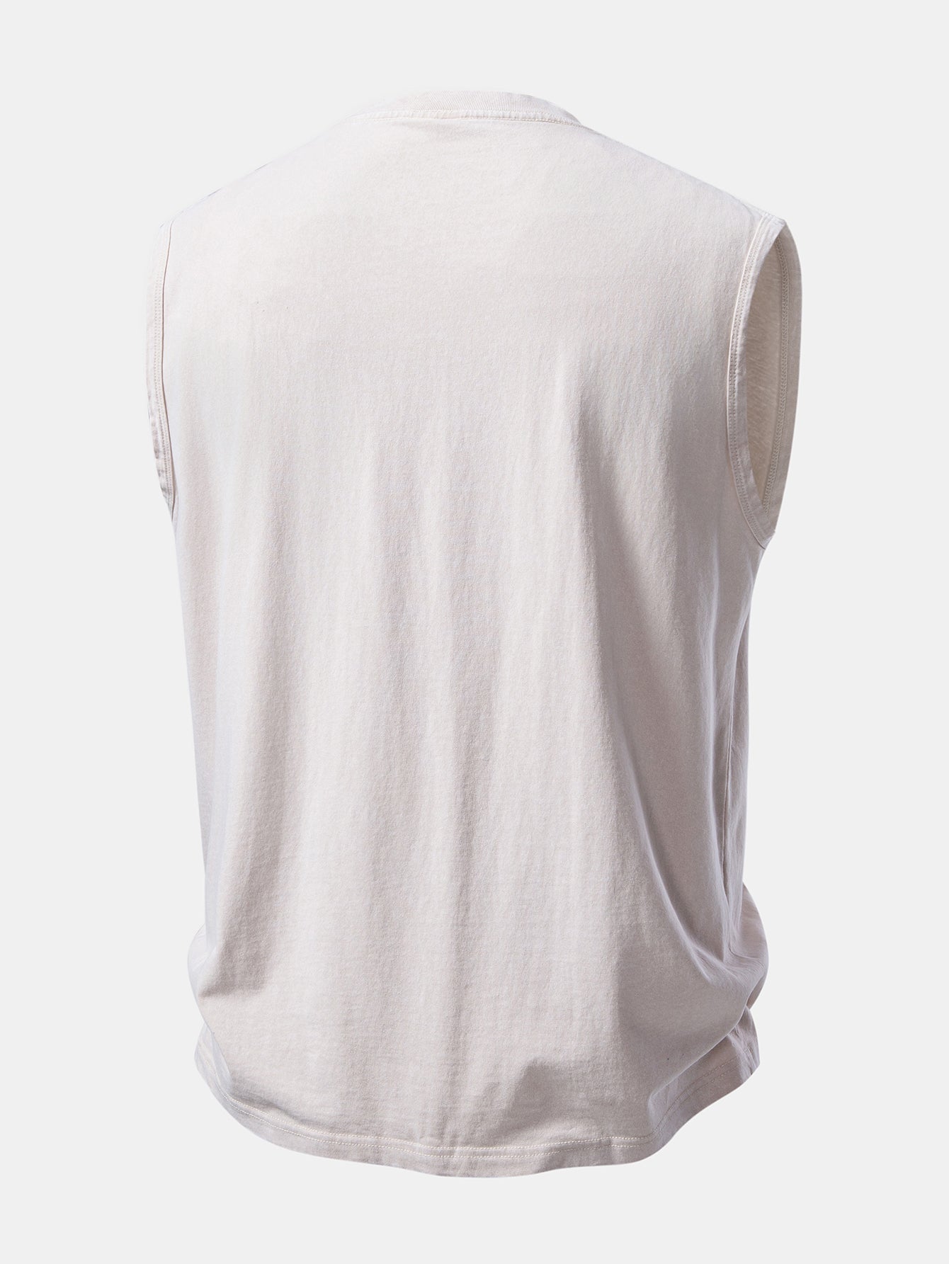 Original Motors Print Washed Distressed Tank Top