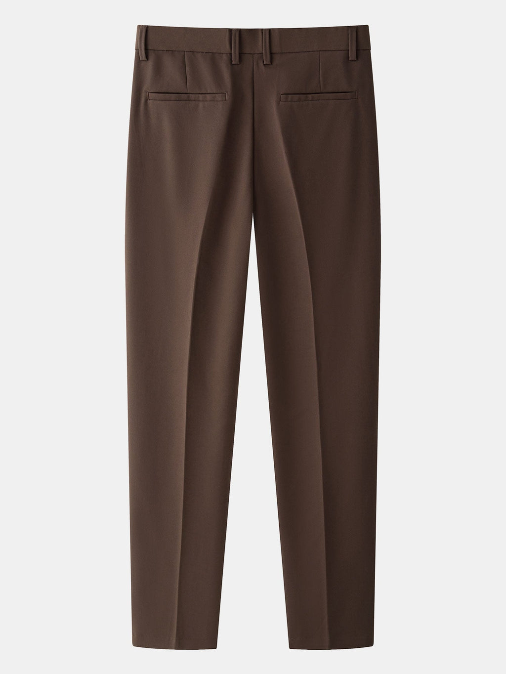 Contrast Zipper Knit Polo & Slim Fit Tapered Trousers