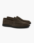 Mocassini in Suede - Suole Nere