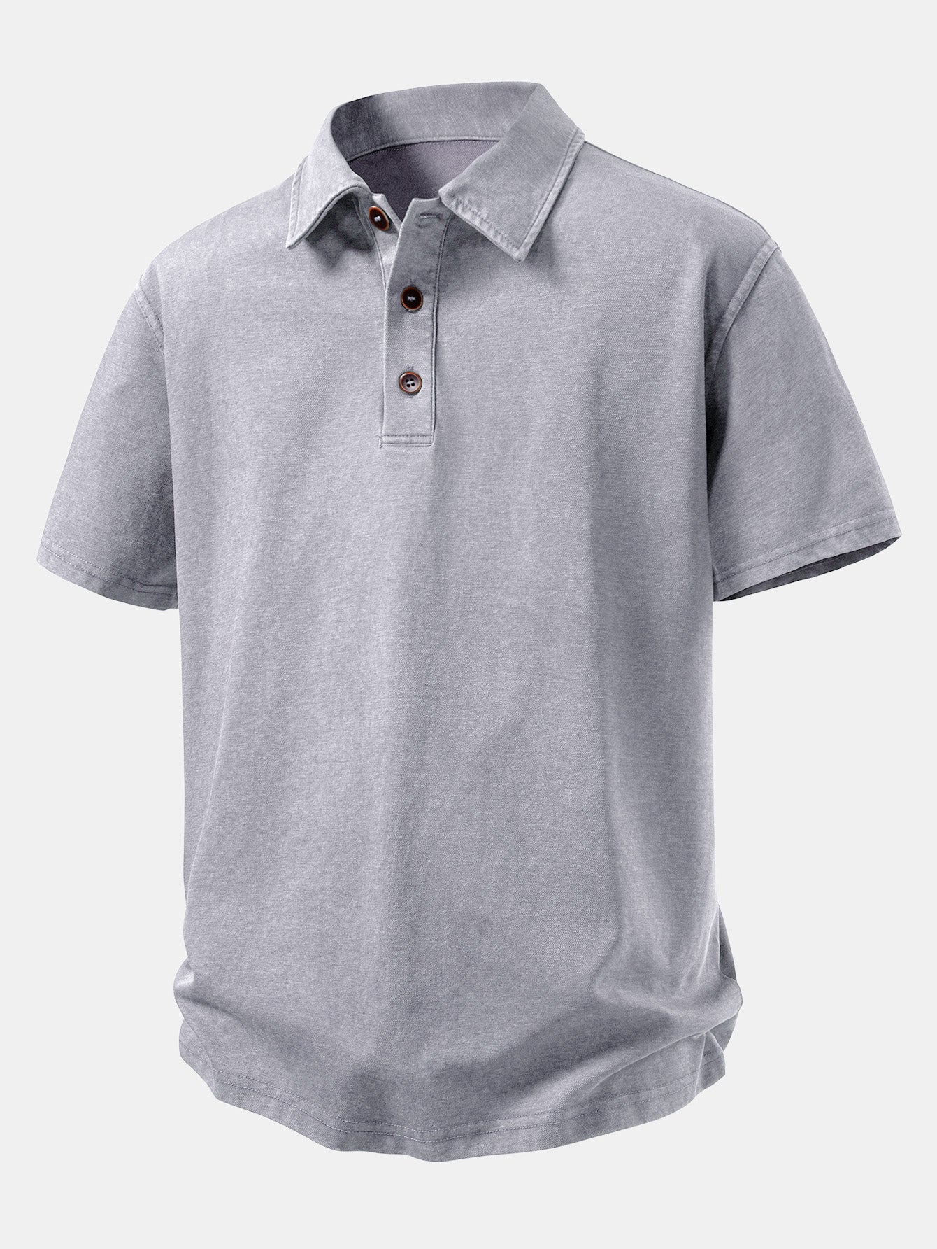 Relax Fit Washed Distressed Polo