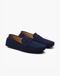 Mocassini in Suede - Suole Nere