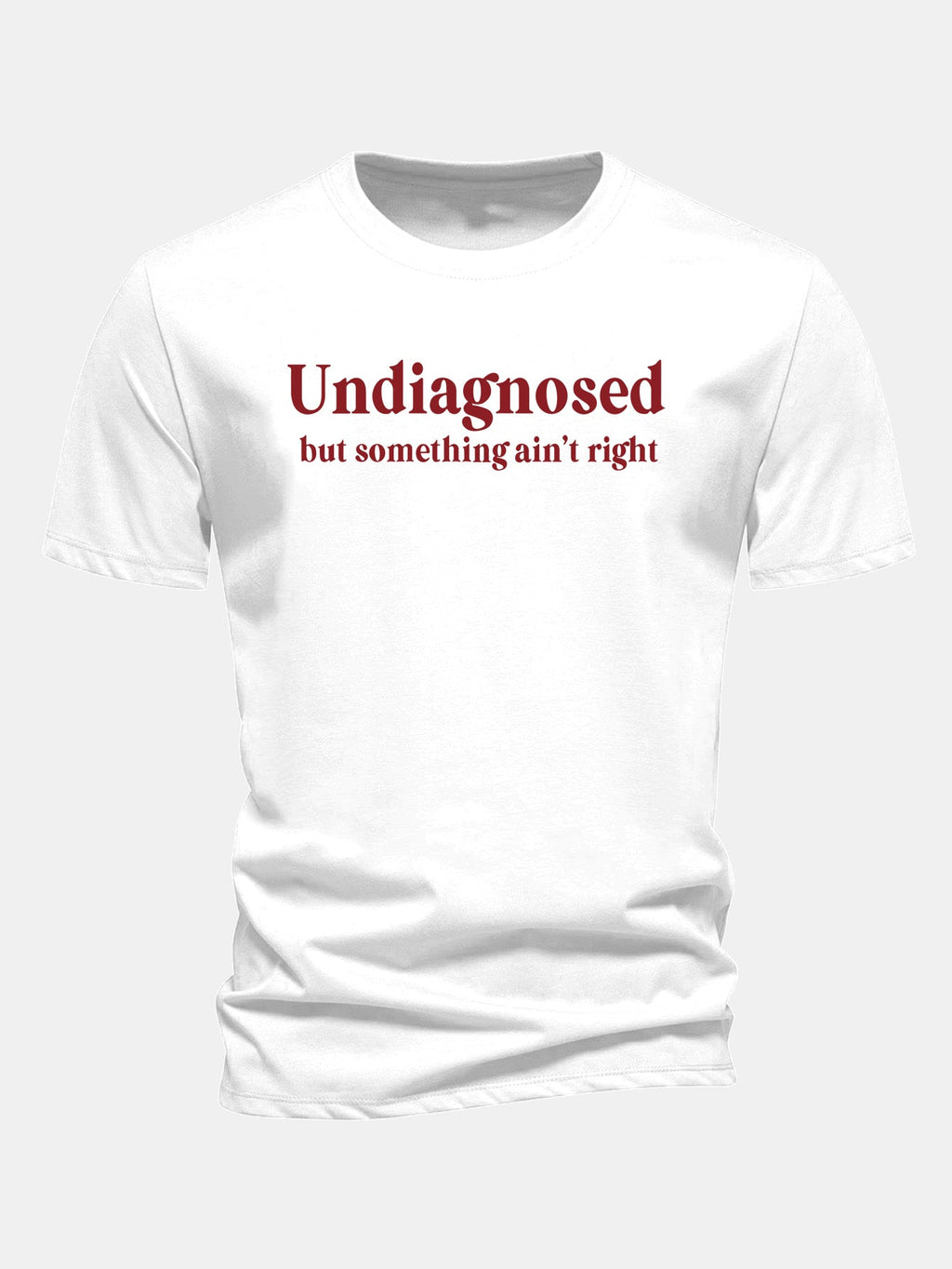 Regular Fit Undiagnosed Print Cotton T-Shirt
