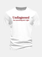 Regular Fit Undiagnosed Print Cotton T-Shirt