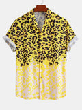 Leopard Print Button Up Shirt