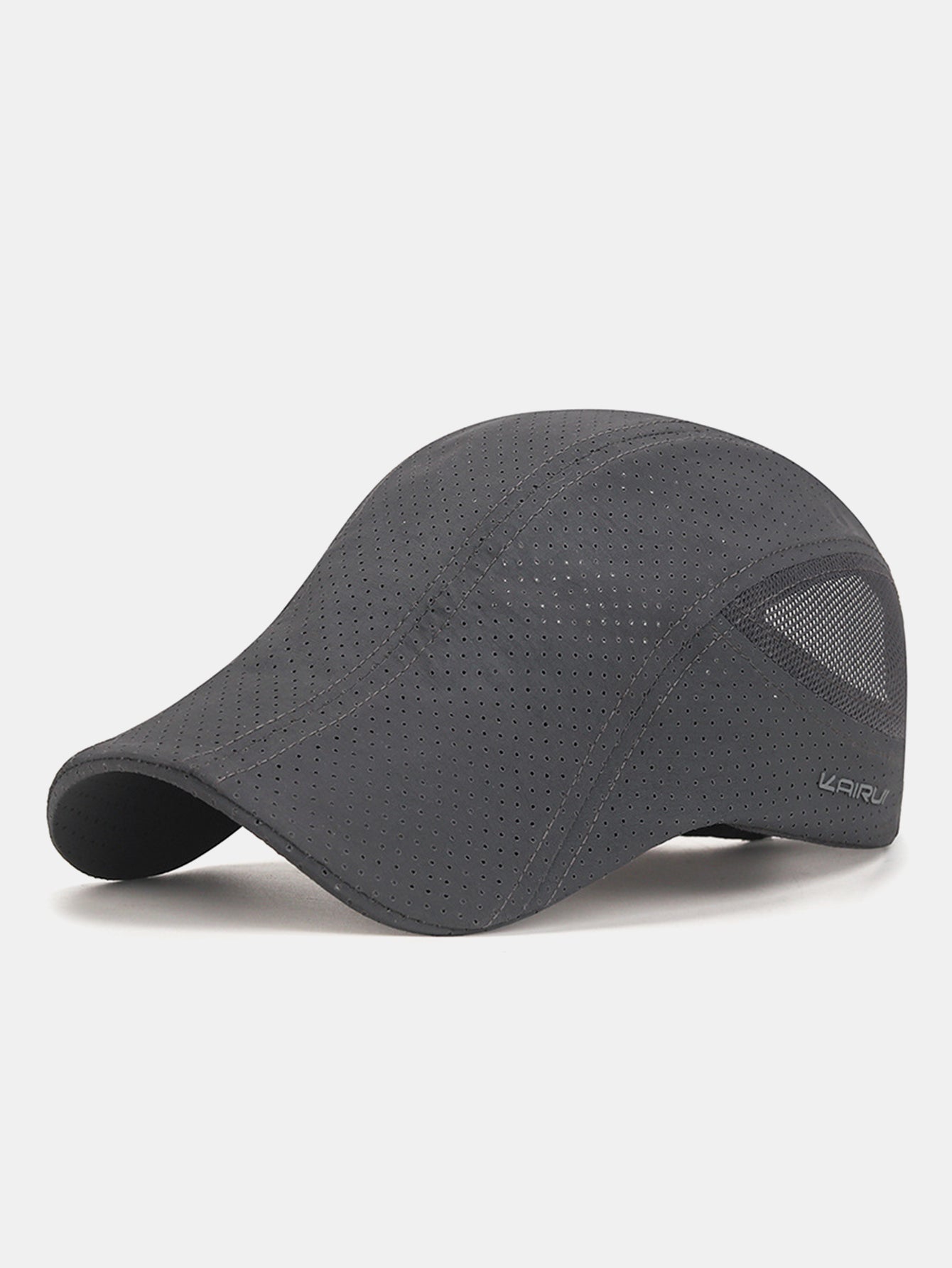 Quick Dry Perforated Vent Running Cap - Large Mesh Back Ultra Ventilated Adjustable Lightweight Athletic Hat