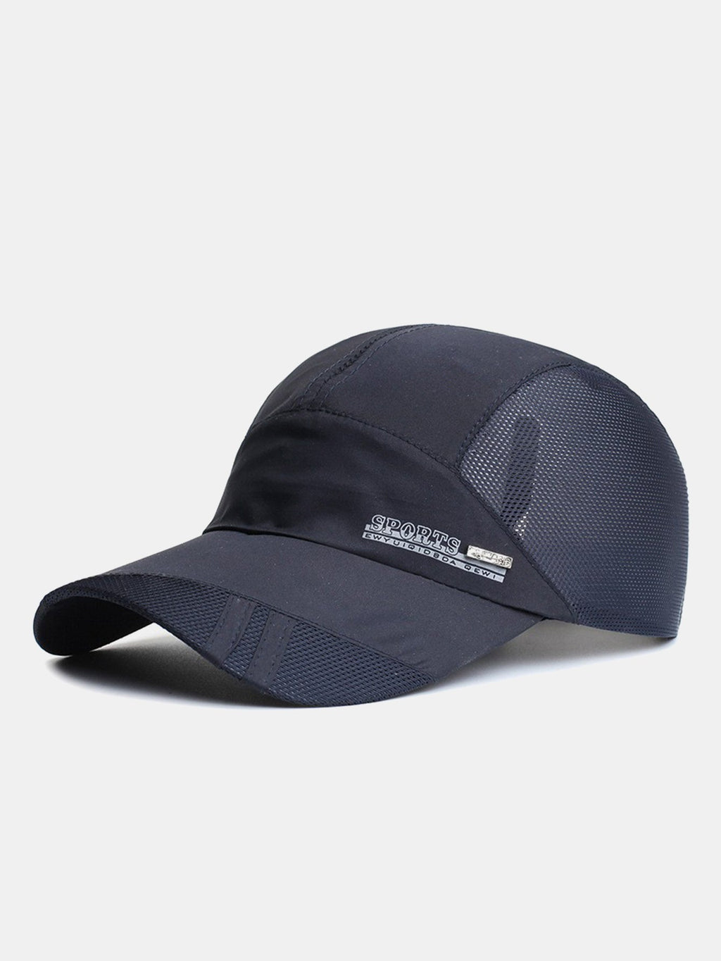 Quick Dry Mesh Back Sports Running Cap - Letter Print Ultra Ventilated Lightweight Adjustable Athletic Hat
