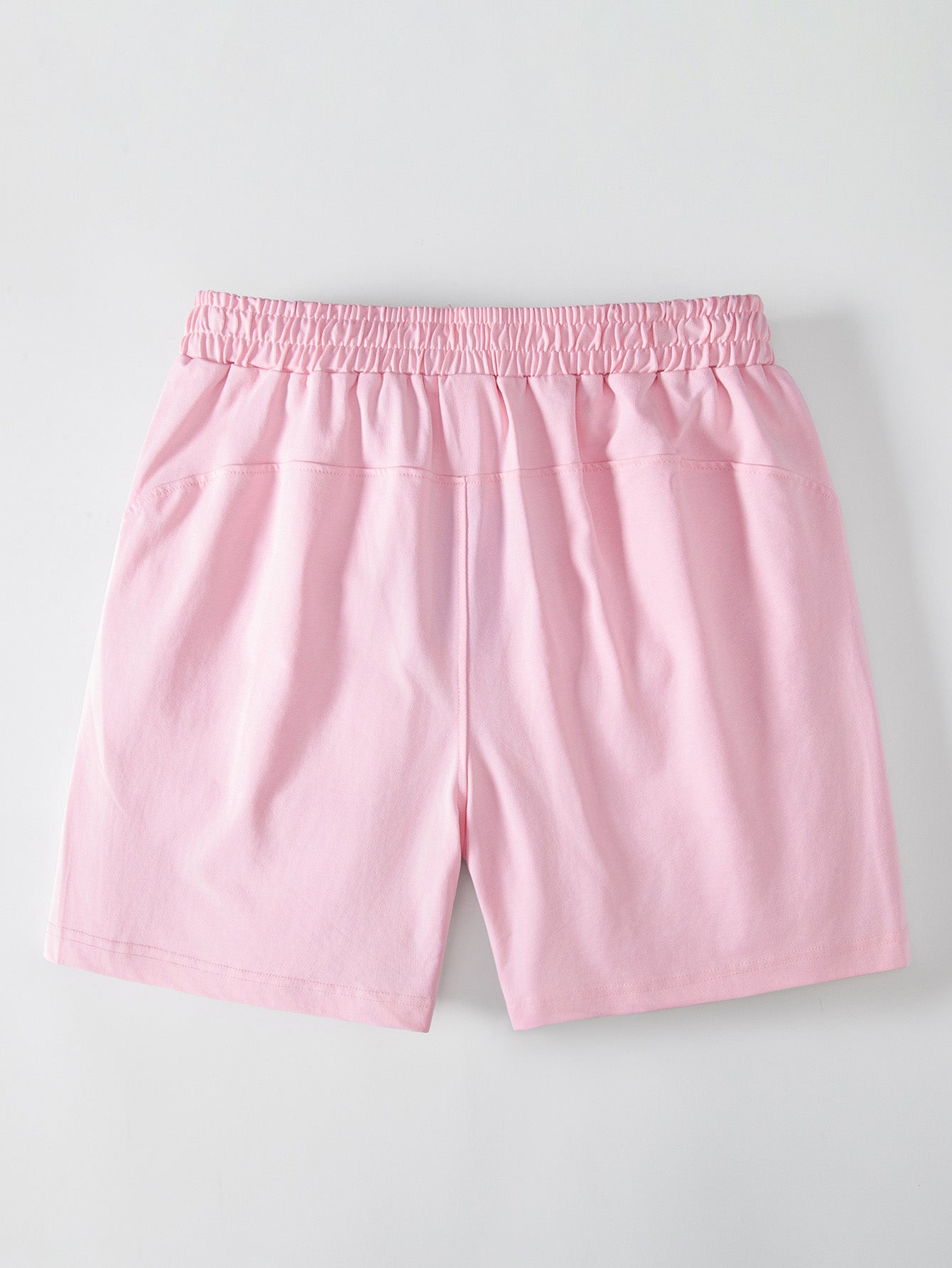 Relax Fit Crew Collar T-Shirt & Drawstring Jersey 7" Shorts