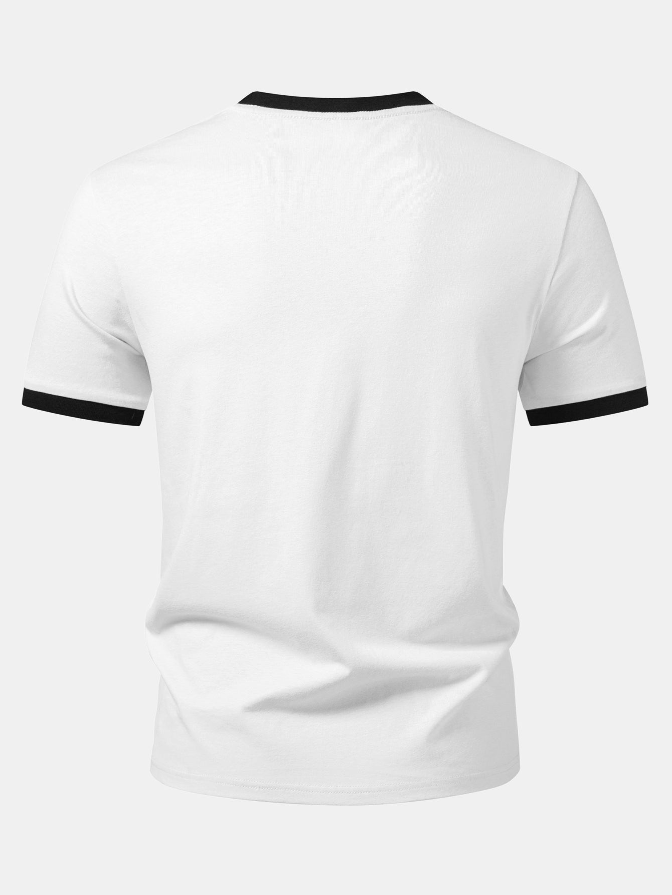 Ciao Lobster Print Contrast Ringer T-Shirt
