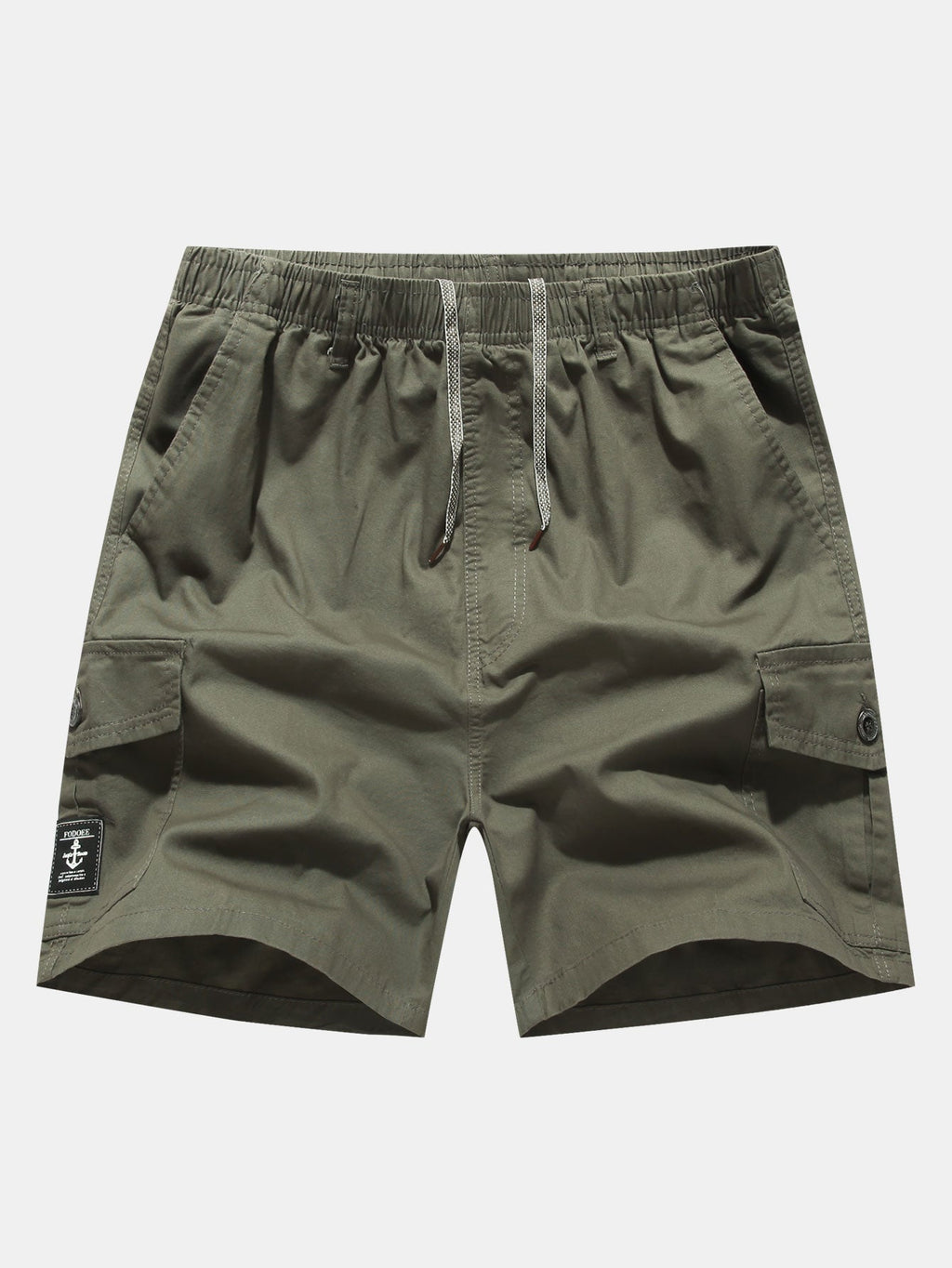 3 Pieces Chino Drawstring Cargo Shorts