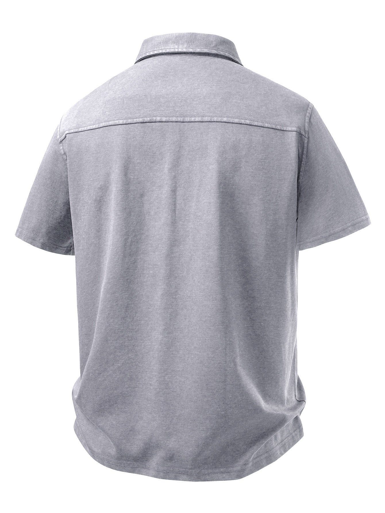 Relax Fit Washed Distressed Polo