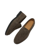 Mocassini in Suede - Suole Nere