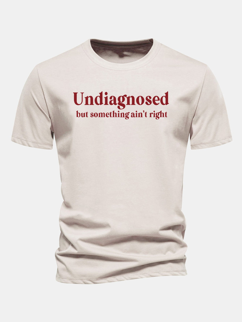 Regular Fit Undiagnosed Print Cotton T-Shirt