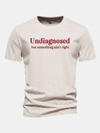 Regular Fit Undiagnosed Print Cotton T-Shirt
