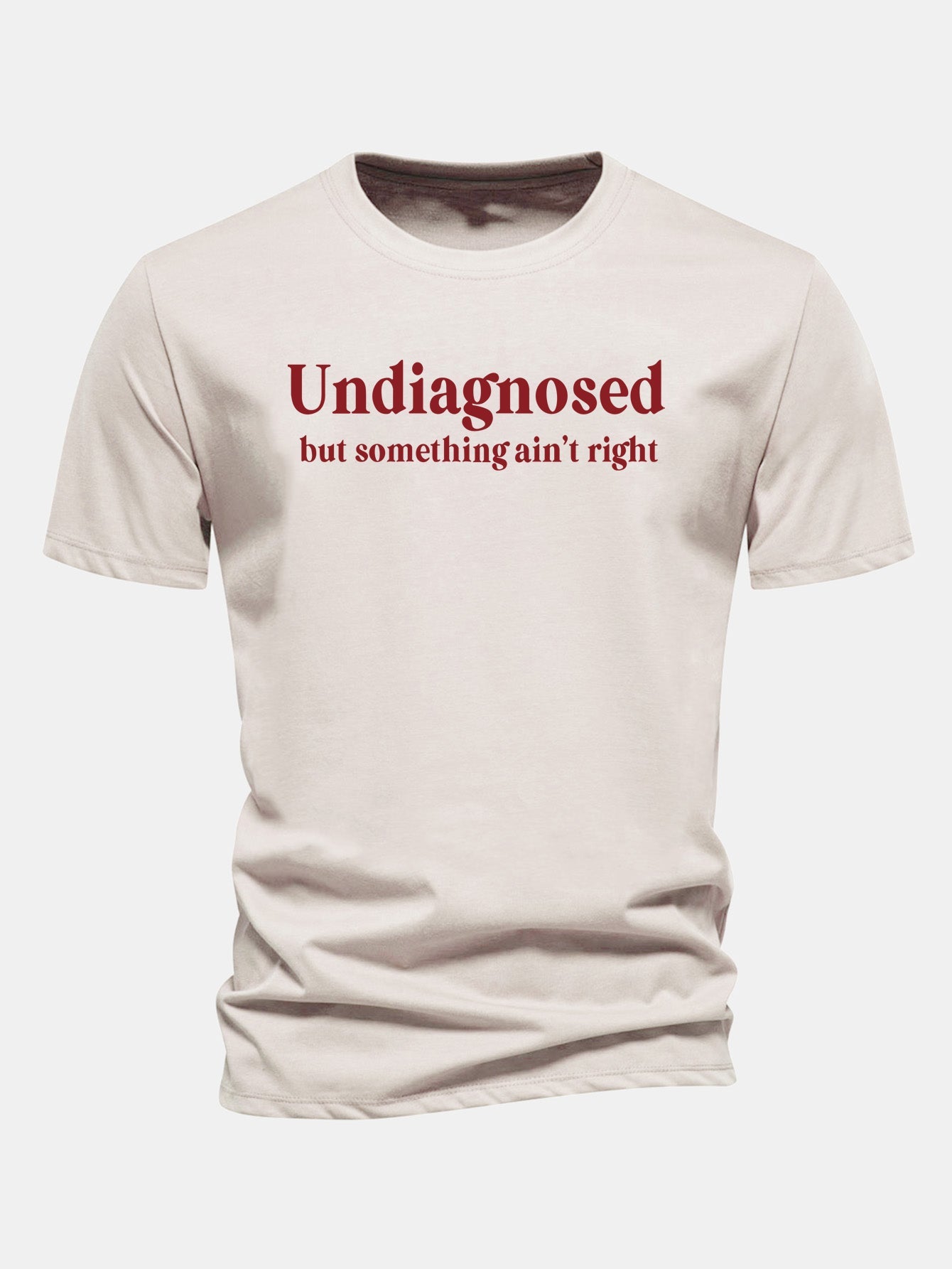 Regular Fit Undiagnosed Print Cotton T-Shirt