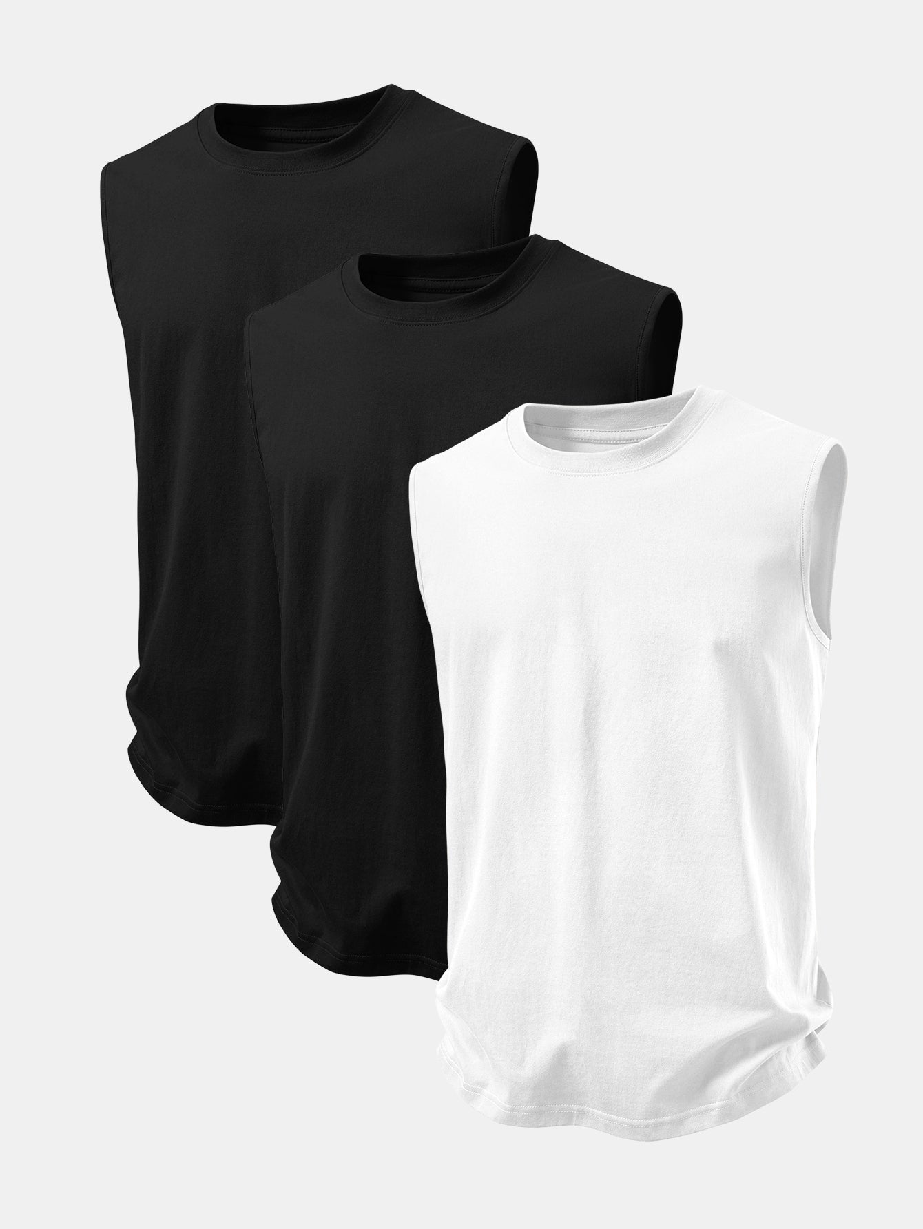 3 Pieces Basic Cotton Tank Top