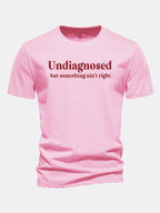 Regular Fit Undiagnosed Print Cotton T-Shirt