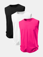 3 Pieces Basic Cotton Tank Top