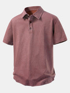 Relax Fit Washed Distressed Polo