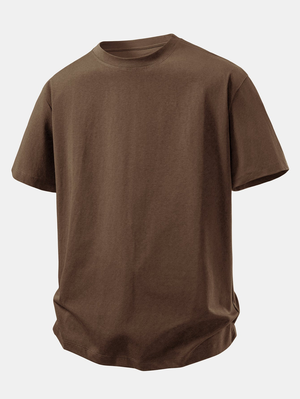 Relax Fit Crew Collar T-Shirt & Drawstring Jersey 7" Shorts