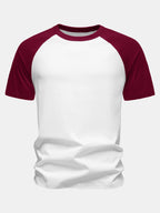 3 Pieces Cotton Raglan Sleeve T-Shirt
