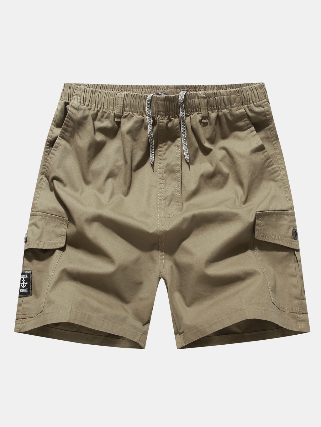 3 Pieces Chino Drawstring Cargo Shorts