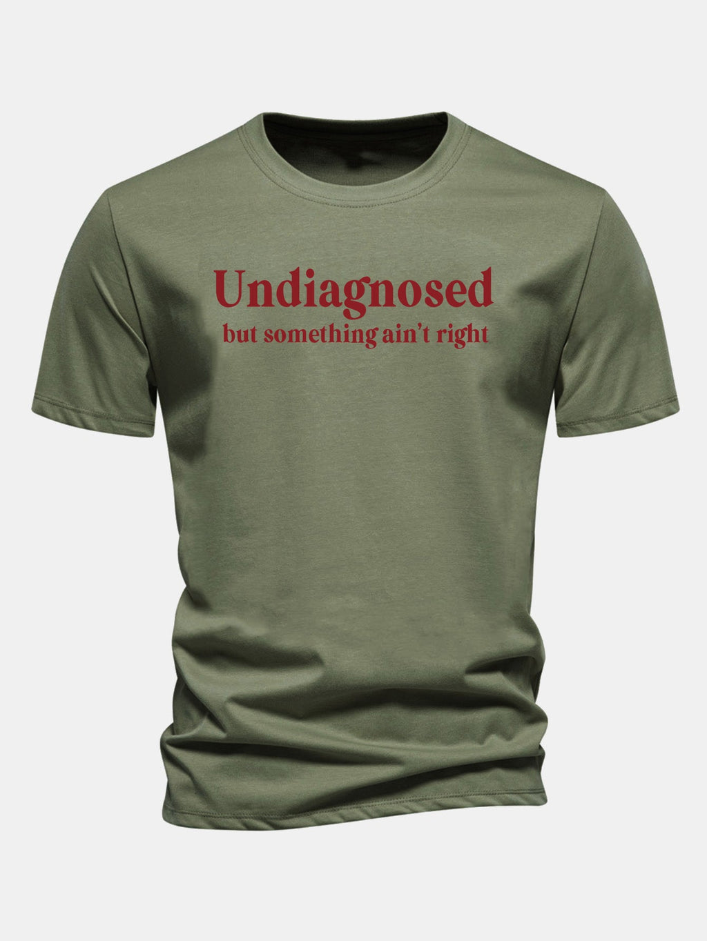 Regular Fit Undiagnosed Print Cotton T-Shirt