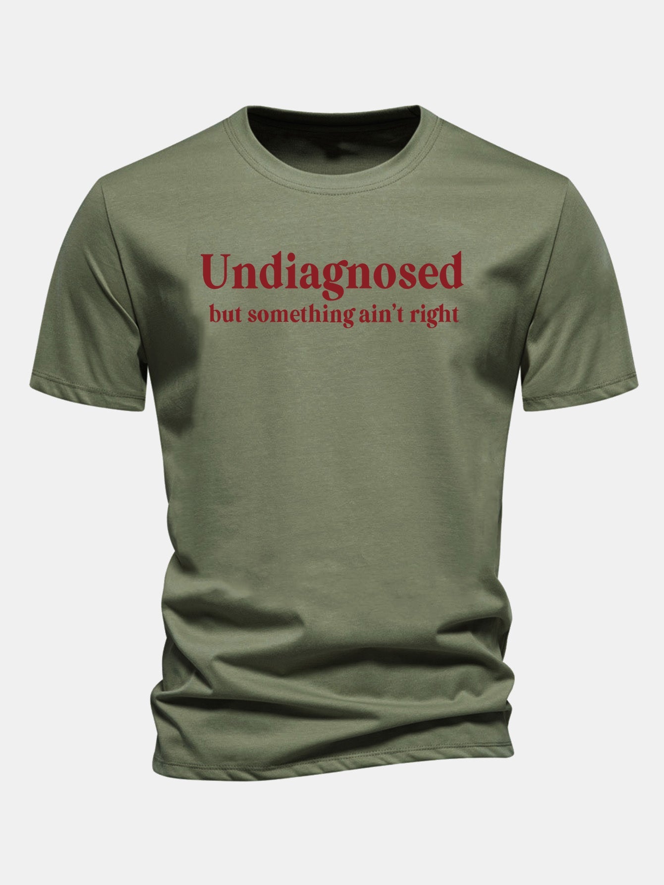 Regular Fit Undiagnosed Print Cotton T-Shirt