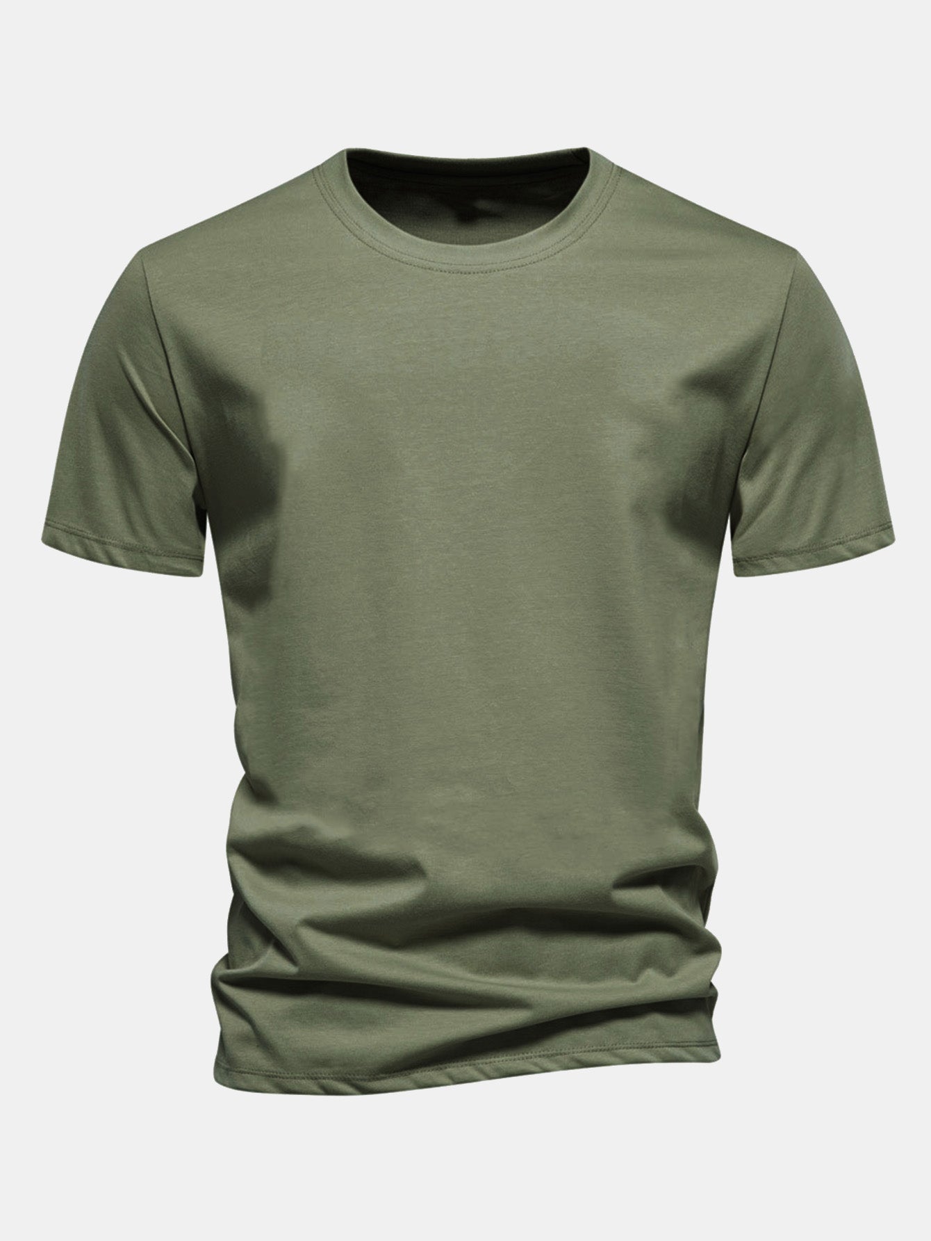 Regular Fit I Am Friendly But My Wife Is Not Back Print Cotton T-Shirt