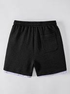 Waffle 2 In 1 Drawstring 7" Shorts