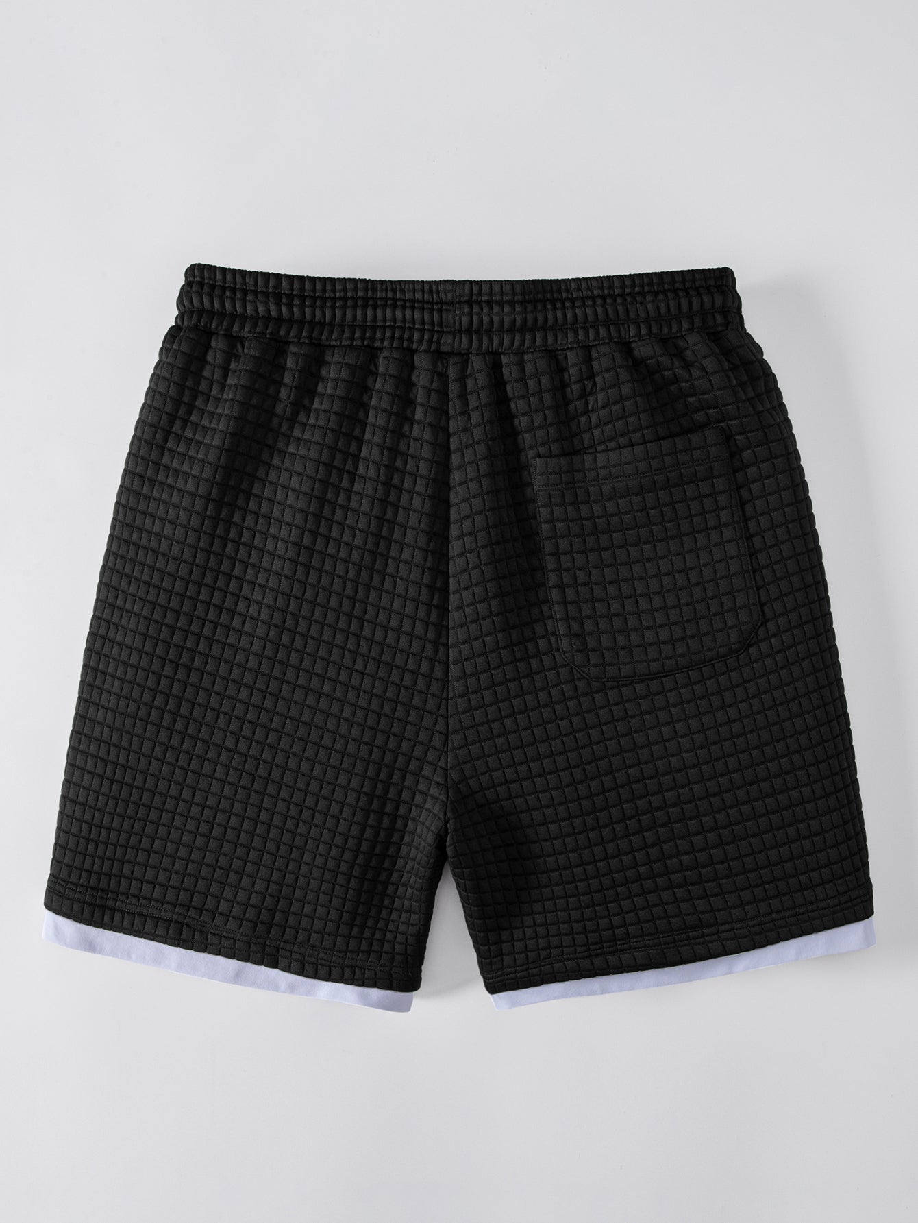Waffle 2 In 1 Drawstring 7" Shorts