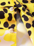 Leopard Print Button Up Shirt