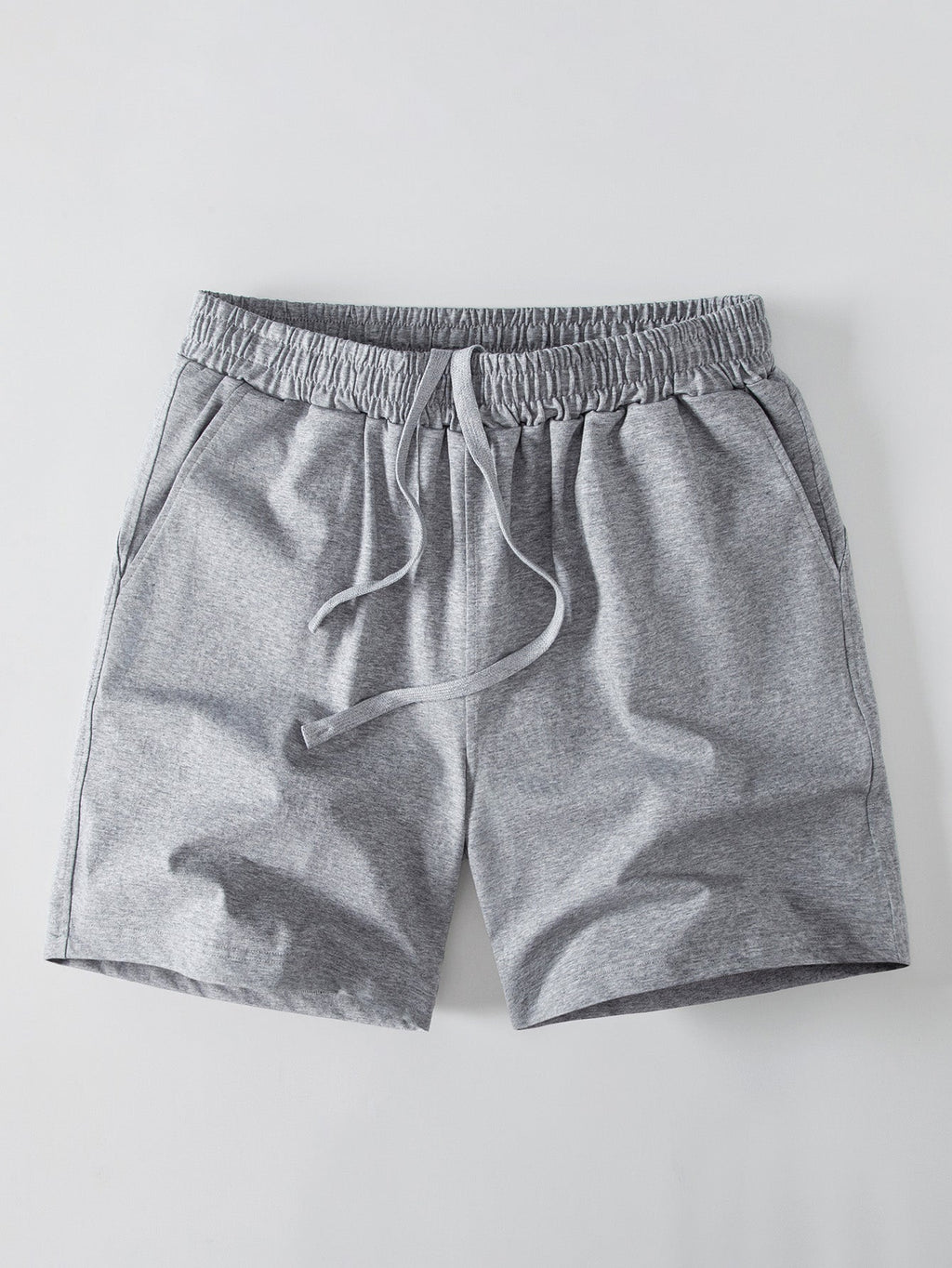 Relax Fit Crew Collar T-Shirt & Drawstring Jersey 7" Shorts