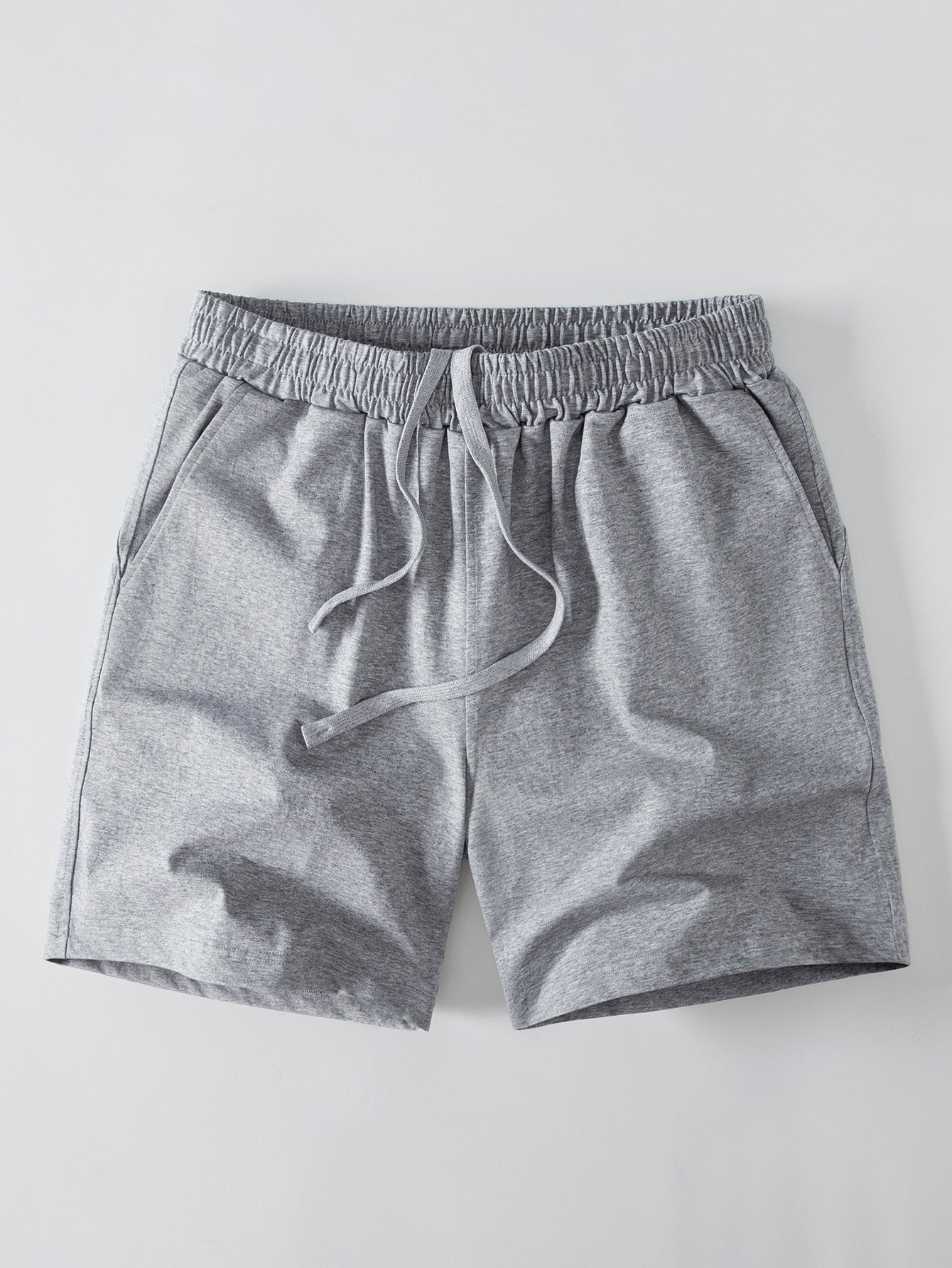Relax Fit Crew Collar T-Shirt & Drawstring Jersey 7" Shorts