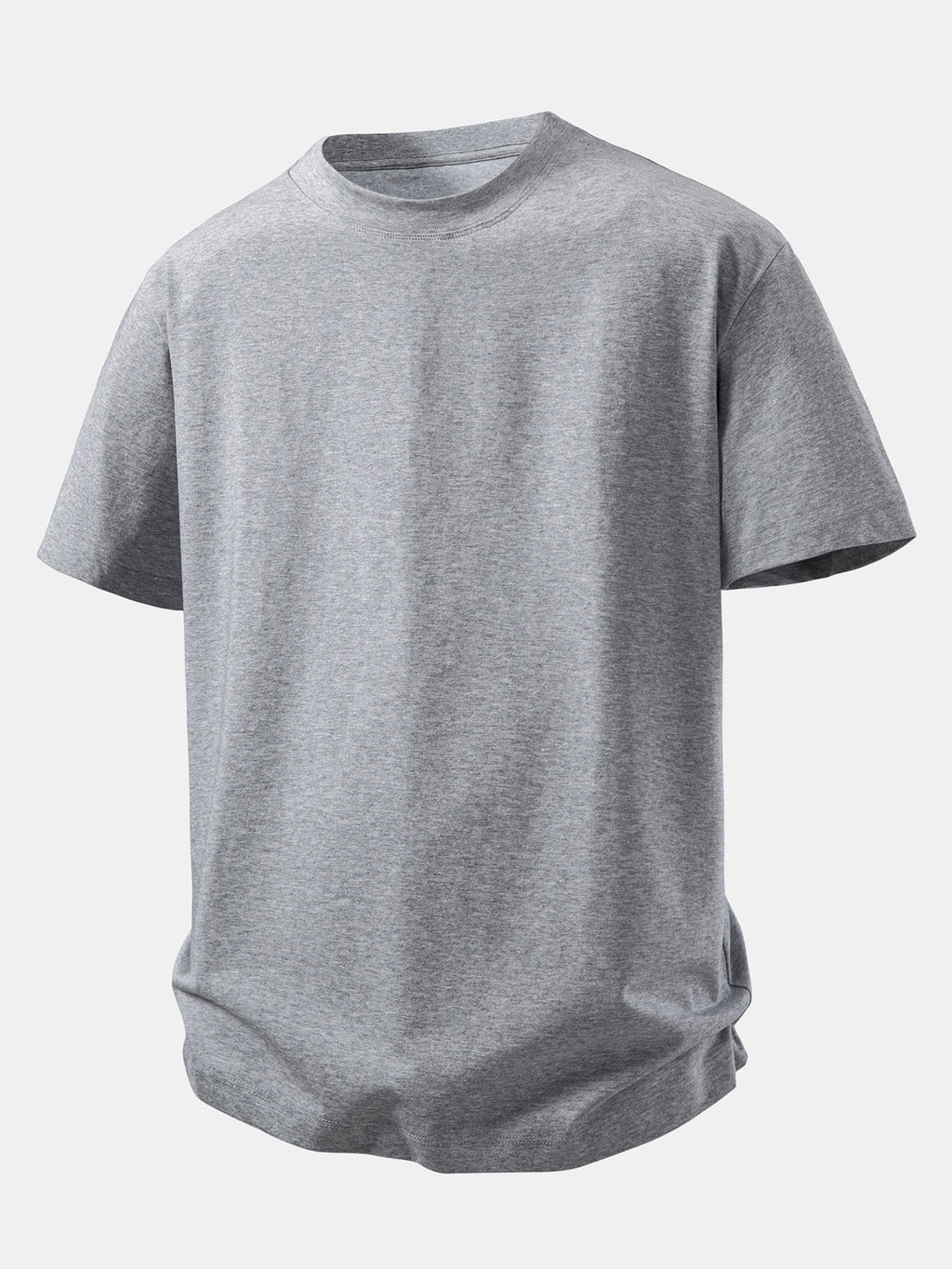 Relax Fit Crew Collar T-Shirt & Drawstring Jersey 7" Shorts