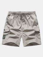 3 Pieces Chino Drawstring Cargo Shorts