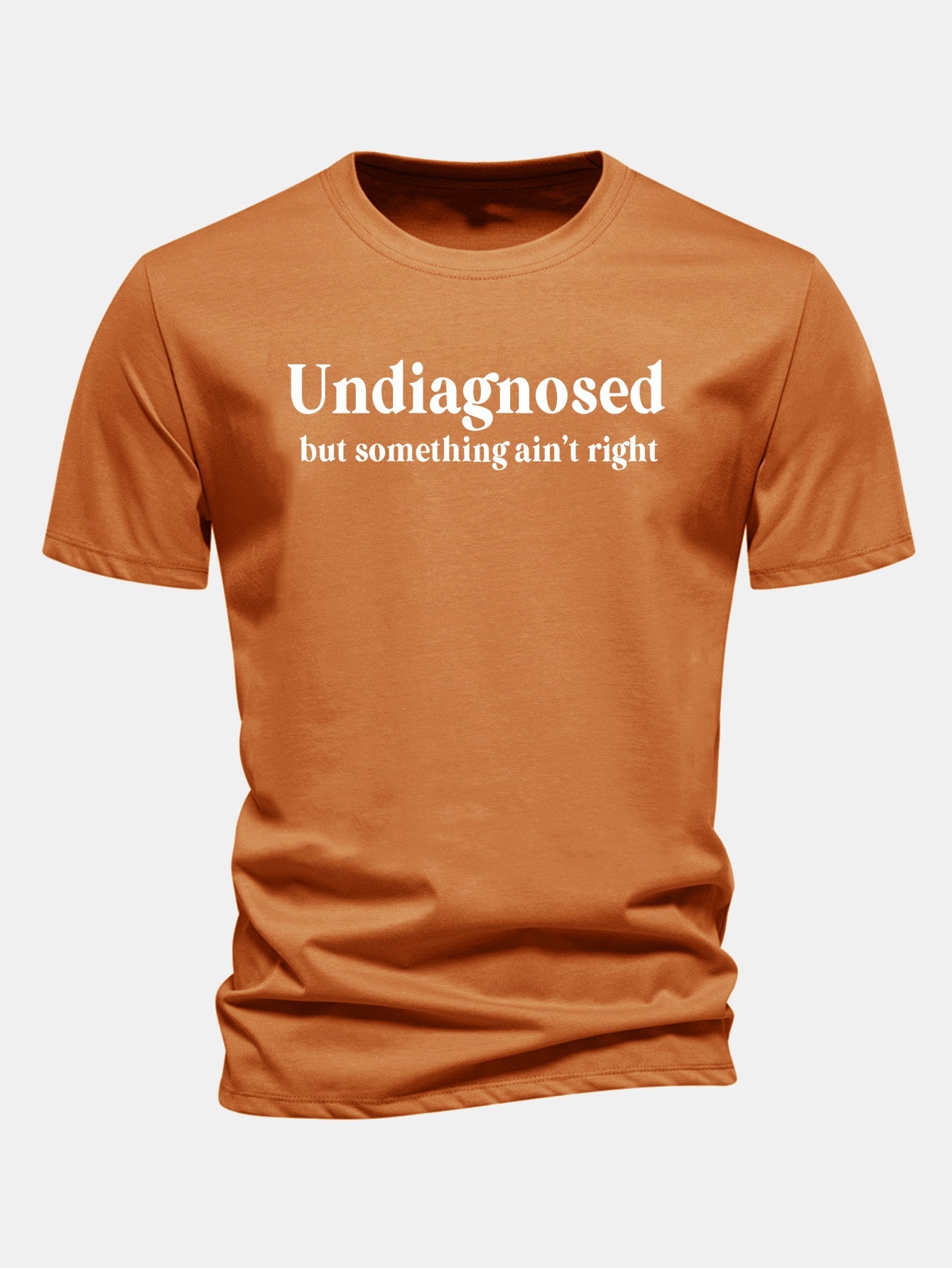 Regular Fit Undiagnosed Print Cotton T-Shirt