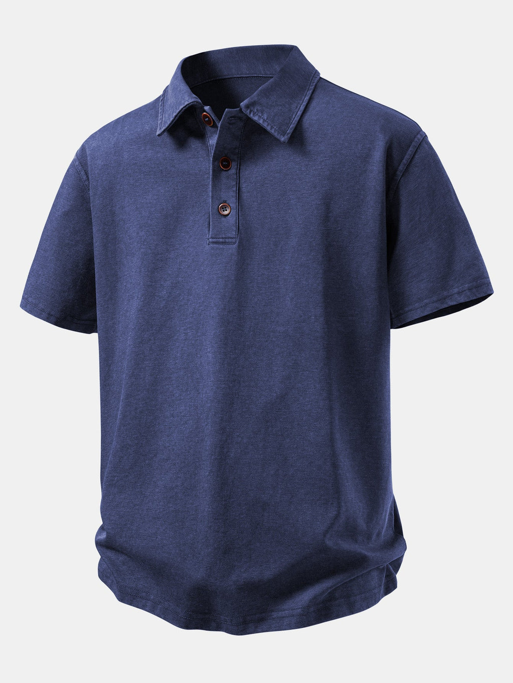 Relax Fit Washed Distressed Polo