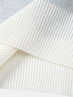Contrast Number 7 Knit T-Shirt