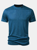 Geometry Jacquard Knit T-Shirt