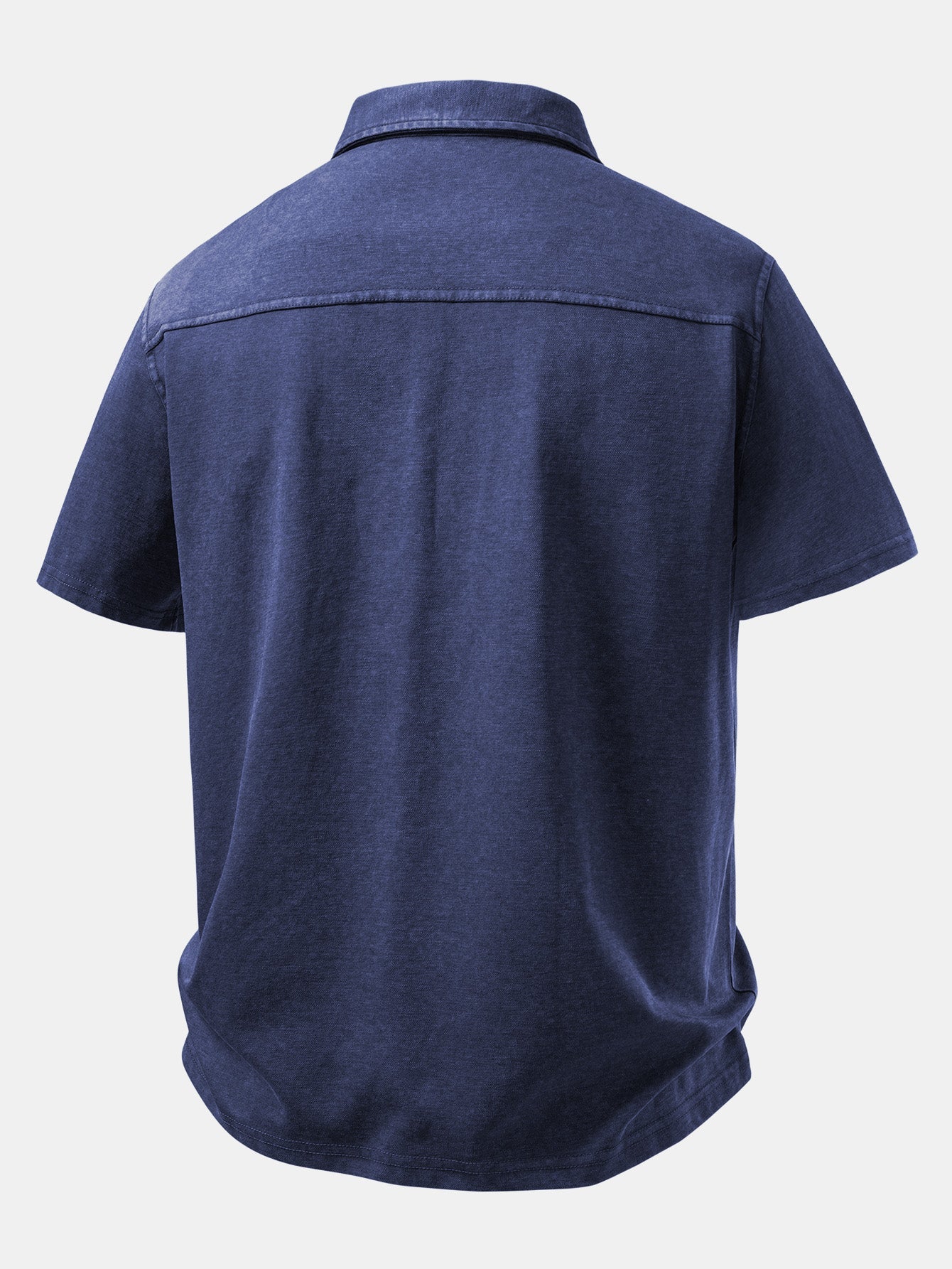 Relax Fit Washed Distressed Polo