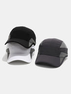 Quick Dry Vented Athletic Cap | Perforated Mesh Spliced Low Profile Lightweight Adjustable Running Sports Hat