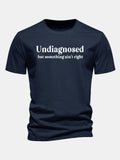 Regular Fit Undiagnosed Print Cotton T-Shirt