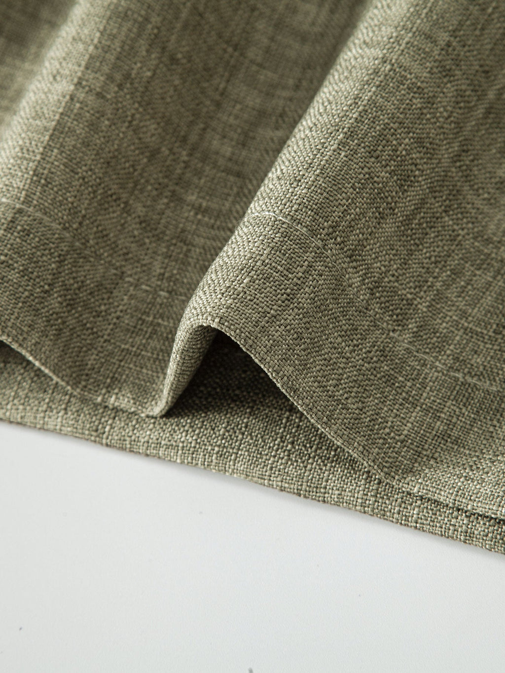 Linen Look Drawstring 7" Shorts