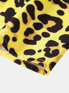 Leopard Print Button Up Shirt